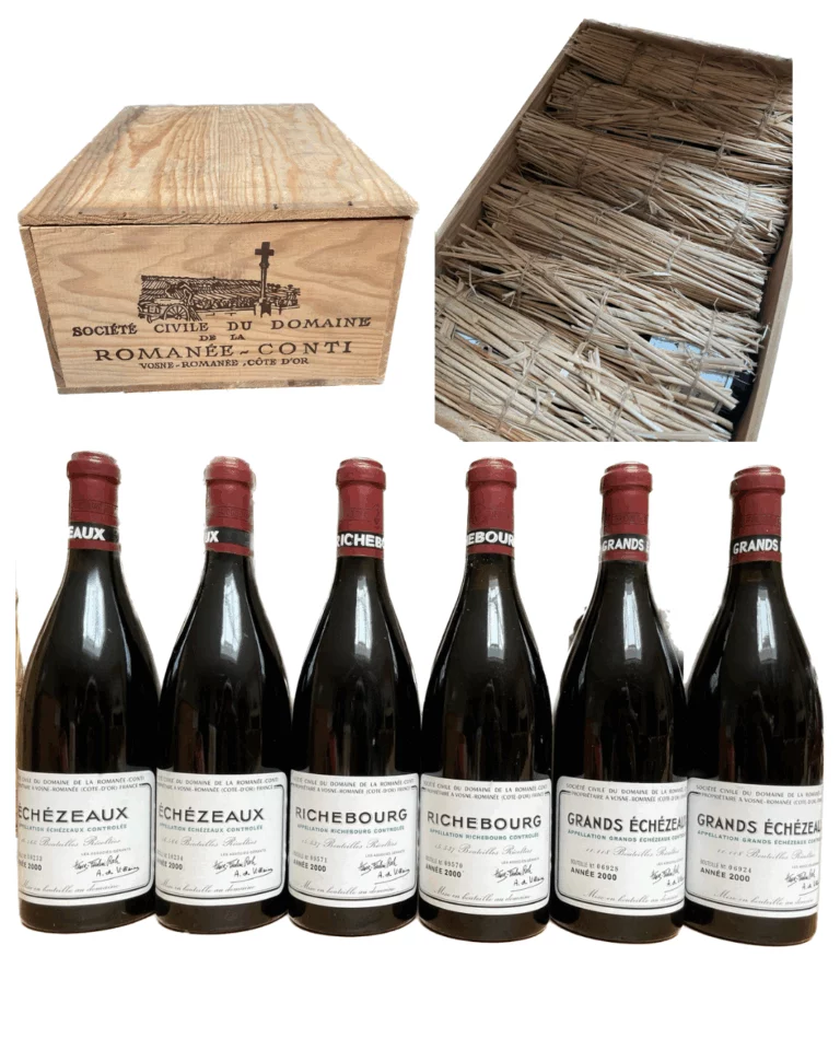 Caisse De Romanée – Conti – Caisse de 6 Romanée- Conti – 2000